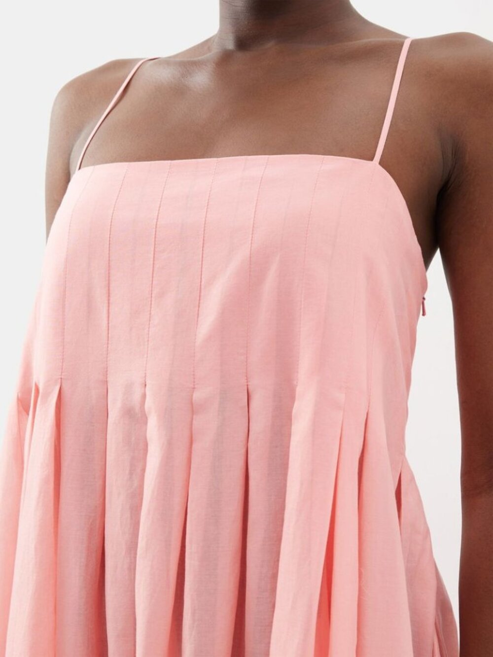 RAEY Organic Cotton Pleated Top 2